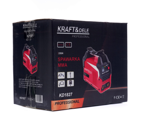 Aparat de sudură cu invertor MMA IGBT LCD 330A (KD1827) [10]
