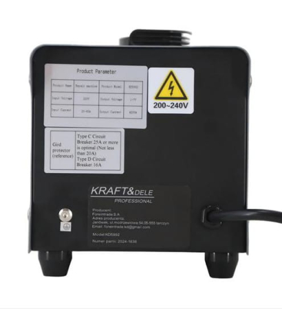 Aparat de sudura pentru repararea zgarieturilor sudura in puncte tinichigerie + cărucior + accesorii (KD5992) [6]