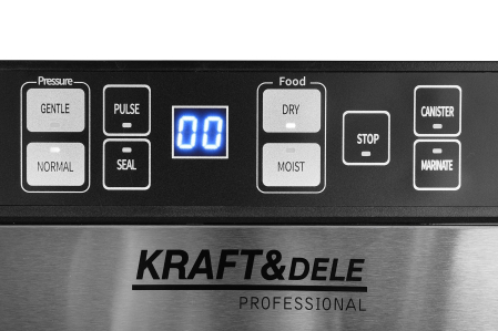 Aparat de vidat si sigilat 150W, 32 cm, -80 kPa, cu functii avansate (KD4231) [6]