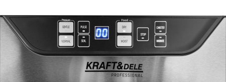 Aparat de vidat si sigilat 150W, 32 cm, -80 kPa, cu functii avansate (KD4231) [5]