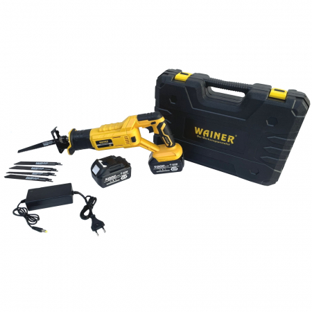 Fierastraie - Aparat fierastrau pendular tip sabie 2 baterii 21V 5Ah acumulator (RS2)