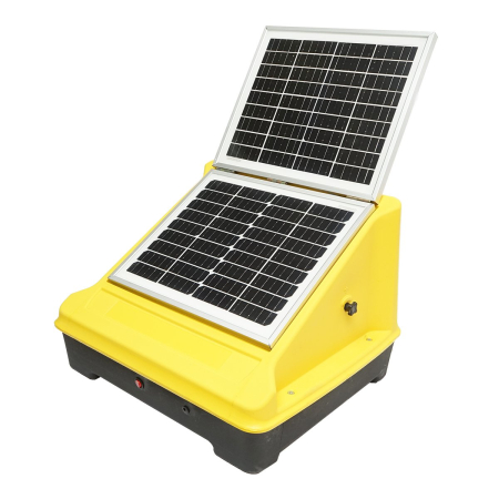 Aparat gard electric 10 J, 12.000 V, panou solar 25W și baterie 12V 25Ah (DISPK77) [1]