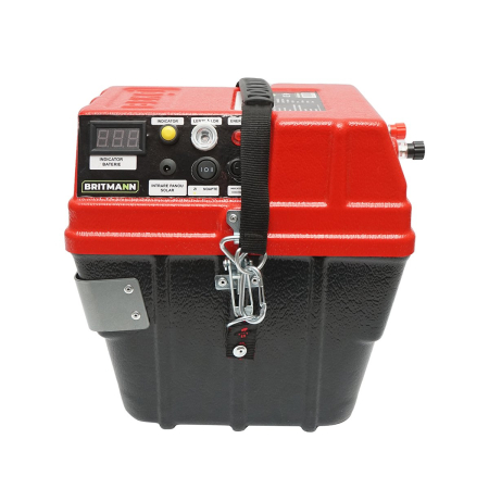 Aparat gard electric 6,9 J, 12-220V, baterie 12V 14Ah și panou solar 20W DISMR44 (BT117) [5]