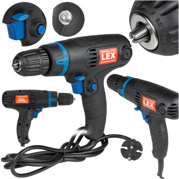 Aparat de mana - Aparat gaurit, insurubat, bormasina electrica 650w, cu fir si iluminare led (ED208)