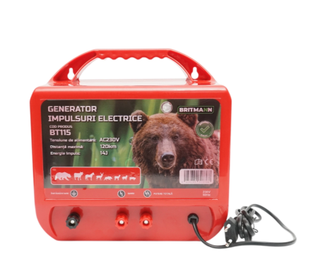 Aparate/generatoare de impuls - Aparat generator de impulsuri 14 Joule pentru gard electric 230V DISLD62 (BT115)