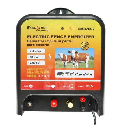 Aparat generator impulsuri 14 Joule pentru gard electric 12V DISHZ19 (BK87607) [1]