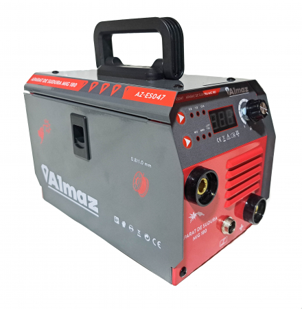 Aparat invertor de sudura MIG 180 + 2 x sarma fara gaz electrozi  (AZ-ES047+2F) [2]