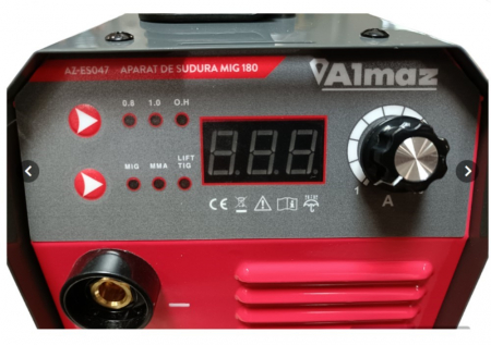 Aparat invertor de sudura MIG 180 sarma fara gaz  (AZ-ES047) [13]