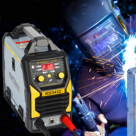 Aparat Invertor de sudura MMA, Lift-TIG, 210A, 0,6-1,2mm sarma flux (KD3432) [15]