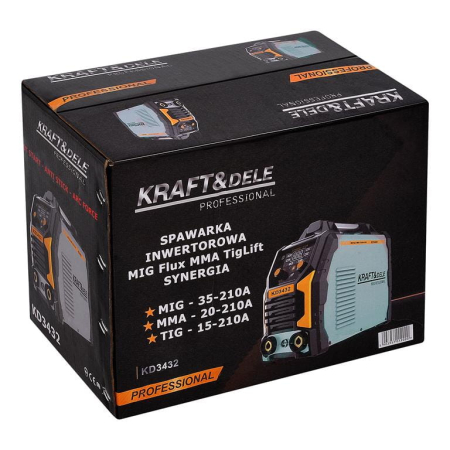 Aparat Invertor de sudura MMA, Lift-TIG, 210A, 0,6-1,2mm sarma flux (KD3432) [21]