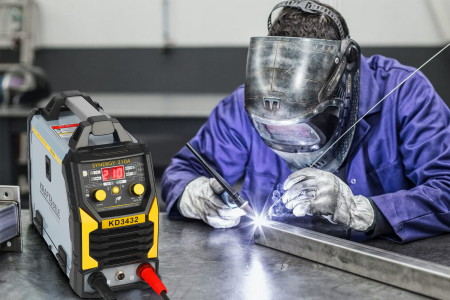 Aparat Invertor de sudura MMA, Lift-TIG, 210A, 0,6-1,2mm sarma flux (KD3432) [18]