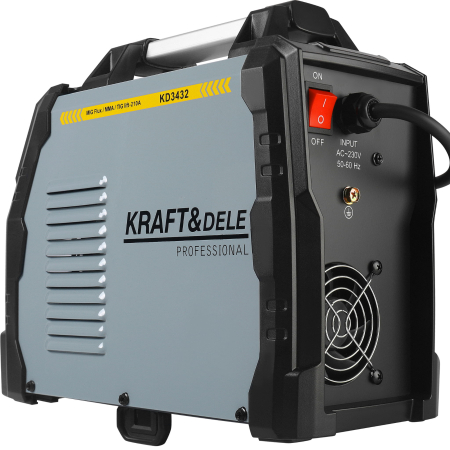 Aparat Invertor de sudura MMA, Lift-TIG, 210A, 0,6-1,2mm sarma flux (KD3432) [10]