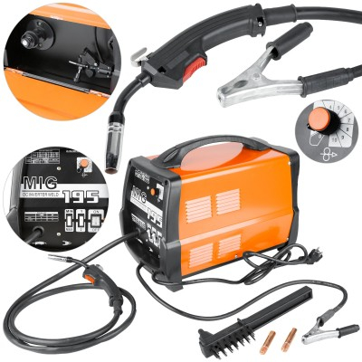 Aparate sudura - Aparat invertor sudura MIG 180 Amper + accesorii (MIG195)