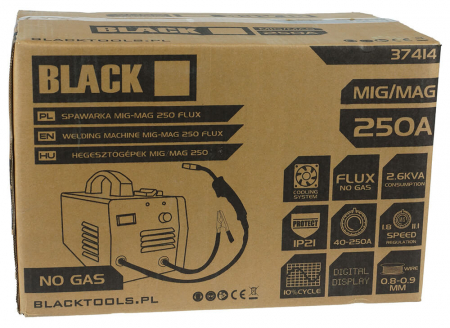 Aparat, invertor sudura MIG MAG 250A sarma flux fara gaz (37414) [1]