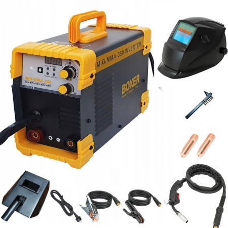 Sudura / taiere - Invertor sudura 350A sarma si electrozi + masca automata + accesorii (SR-2017+M)