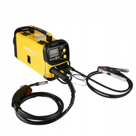 Kit pachet aparat, invertor sudura + butelie + regulator gaz MIG MMA TIG 220A sarma flux fara gaz (KD1882+(2)) [17]