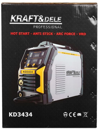 Aparat, invertor sudura MIG MMA TIG 255A sarma flux fara gaz (KD3434) [25]