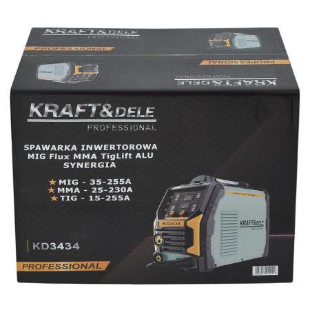 Aparat, invertor sudura MIG MMA TIG 255A sarma flux fara gaz (KD3434) [18]