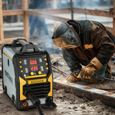 Aparat, invertor sudura MIG MMA TIG 255A sarma flux fara gaz (KD3434) [15]