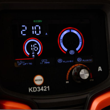 Aparat, invertor sudura MIG MMA TIG LIFT 220A sarma flux fara gaz (KD3421) [1]