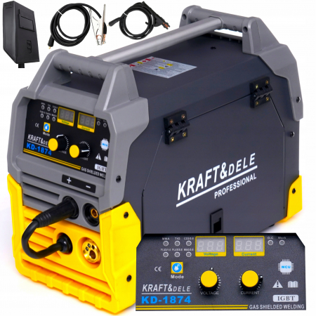 Sudura / taiere - Aparat, invertor sudura MIGMAGFCAWMMATIG LIFT 250A sarma cu gaz si fara gaz (KD1874)