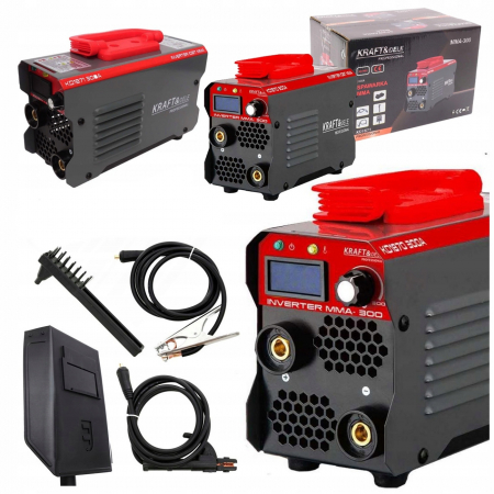Sudura / taiere - Aparat invertor sudura sudat 300 Amperi + accesorii (KD1871)