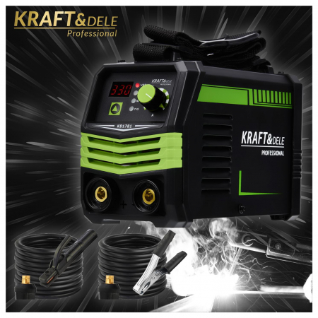 BlackFriday Aparat invertor sudura sudat 330 Amperi + accesorii (KD1781) [16]