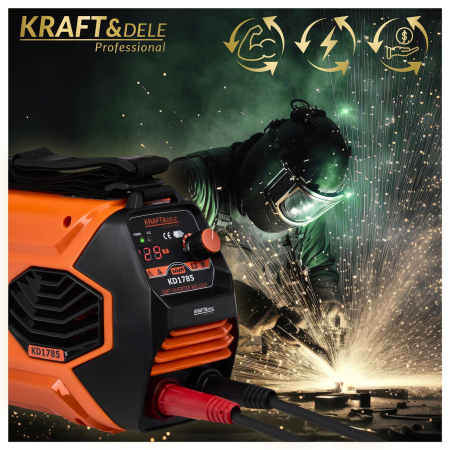 Aparat invertor sudura sudat 330 Amperi + accesorii (KD1785) [13]