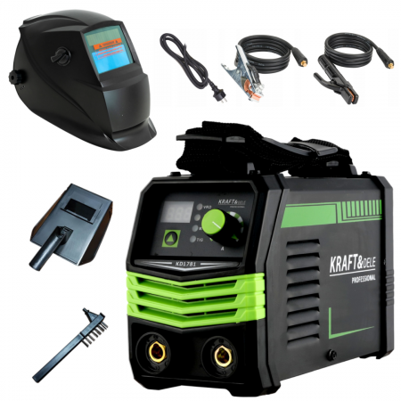 Scule electrice - Aparat invertor sudura sudat 330 Amperi + accesorii + masca automata(KD1781+V75207)