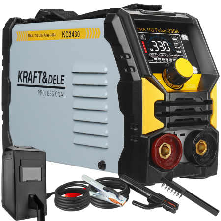 Scule electrice - Aparat invertor sudura sudat 330 Amperi LCD + accesorii (KD3430)