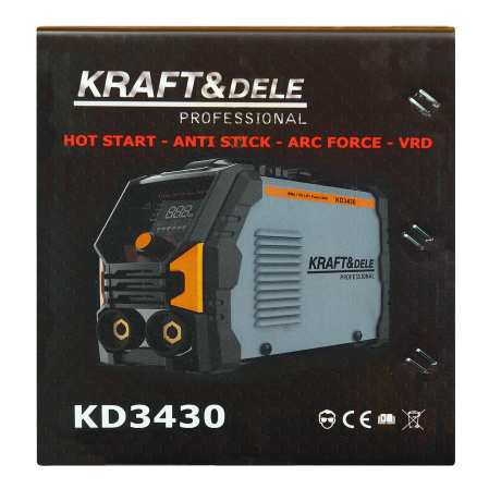 Aparat invertor sudura sudat 330 Amperi LCD + accesorii (KD3430) [26]