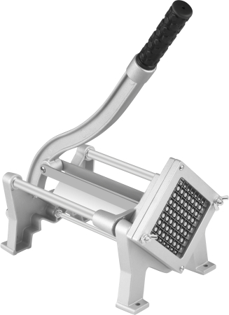 Aparat manual pentru taiat cartofi și legume cutter pentru cartofi prajiti, lame interschimbabile, constructie din Inox și aluminiu (KD4343) [1]