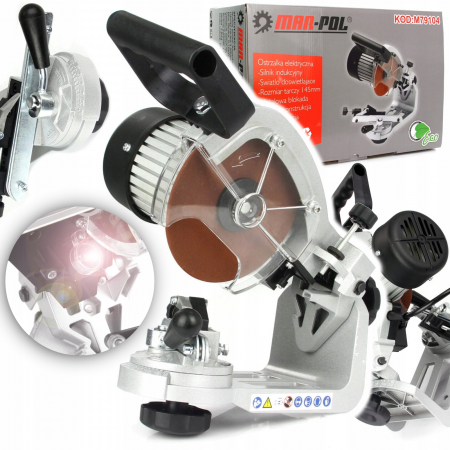 Scule electrice - Aparat, masina ascutit, ascutitor lant drujba 600W metalic (M79104)