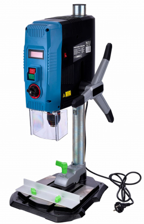 Produse noi (necategorizate) - Aparat, masina de gaurit, bormasina fixa 13mm 2000W de banc coloana verticala afisaj Digital (WDS2140)
