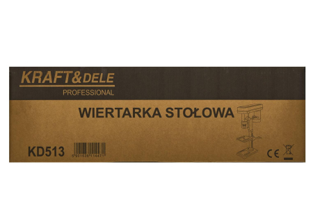 Aparat, masina de gaurit, bormasina fixa 1450W de banc coloana verticala (KD513) [19]