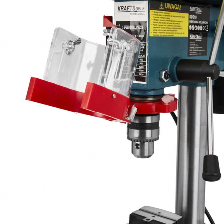 Aparat, masina de gaurit, bormasina fixa 1550W de banc coloana verticala (KD510) [14]