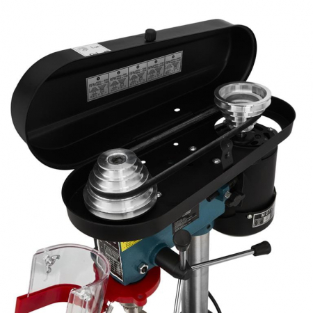 Aparat, masina de gaurit, bormasina fixa 1550W de banc coloana verticala (KD510) [15]