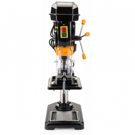 Aparat, masina de gaurit, bormasina fixa 1600W 16mm cu laser de banc coloana verticala (PM0924) [10]