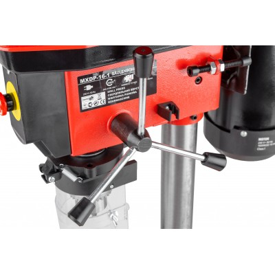 Aparat, masina de gaurit bormasina fixa 1600W 16mm de banc, coloana vericala (MXDP-16-1) [13]