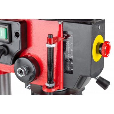 Aparat, masina de gaurit bormasina fixa 1600W 16mm de banc, coloana vericala (MXDP-16-1) [3]