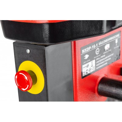 Aparat, masina de gaurit bormasina fixa 1600W 16mm de banc, coloana vericala (MXDP-16-1) [4]