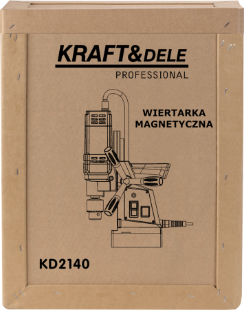 Aparat, masina de gaurit, bormasina magnetica 2100W 13mm (KD2140) [12]