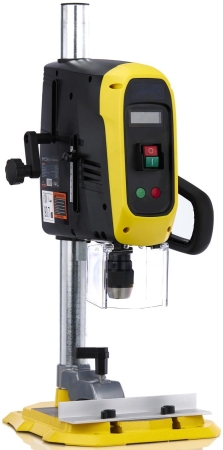 Aparat, masina de gaurit cu afisaj LCD lumina laser 1900W 500-2600 rpm bormasina fixa 16mm banc coloana verticala (KD503) [3]