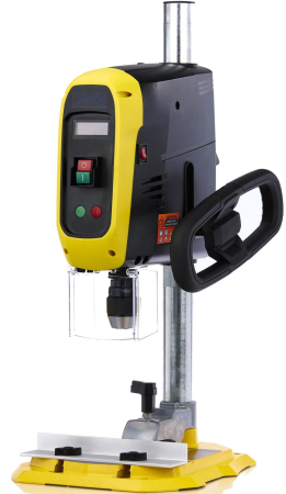 Altele - Aparat, masina de gaurit cu afisaj LCD lumina laser 1900W 500-2600 rpm bormasina fixa 16mm banc coloana verticala (KD503)