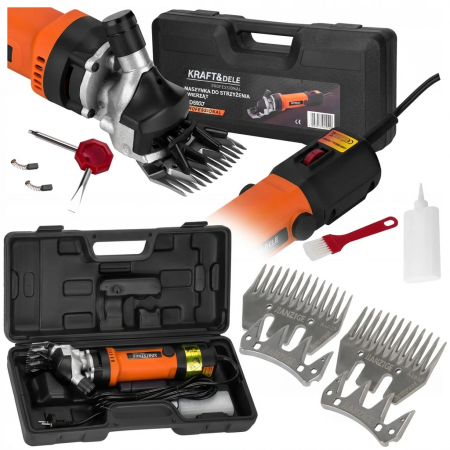 Ferma - Aparat masina electrica tuns oi 1050w + 2 cutite pentru masina electrica tuns oi (KD5937+2XRTMDSO0147-NO)