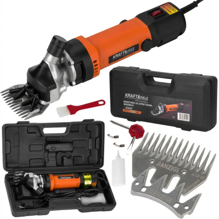 Ferma - Aparat masina electrica tuns oi 1050w + cutit pentru masina electrica tuns oi (KD5937+RTMDSO0147-NO)