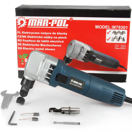 Aparat masina foarfeca electrica taiat tabla 1600W (M79301) [11]