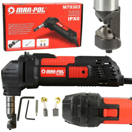 Aparat masina foarfeca electrica taiat tabla 1600W (M79303) [1]