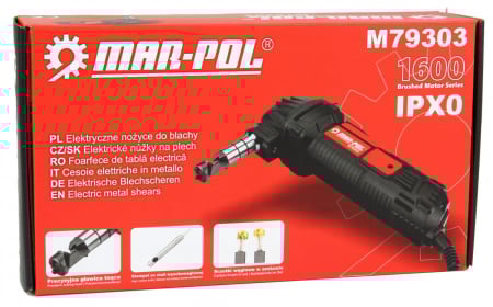 Aparat masina foarfeca electrica taiat tabla 1600W (M79303) [5]