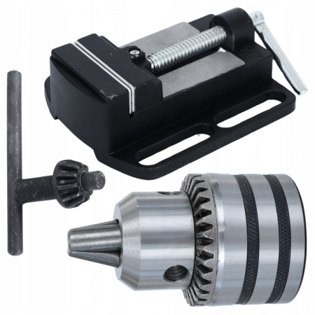 Aparat masina gaurit fixa 1600W 16mm de banc coloana verticala (12233) [4]